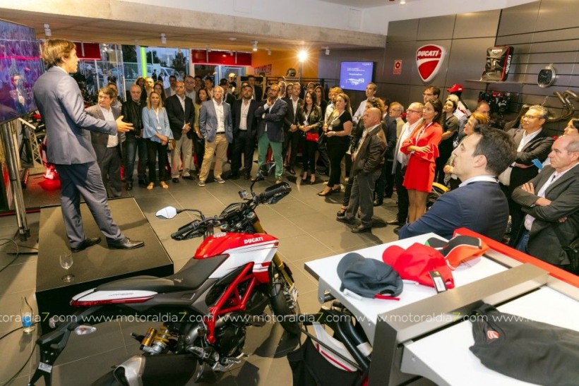 Ducati continúa su crecimiento en Canarias 