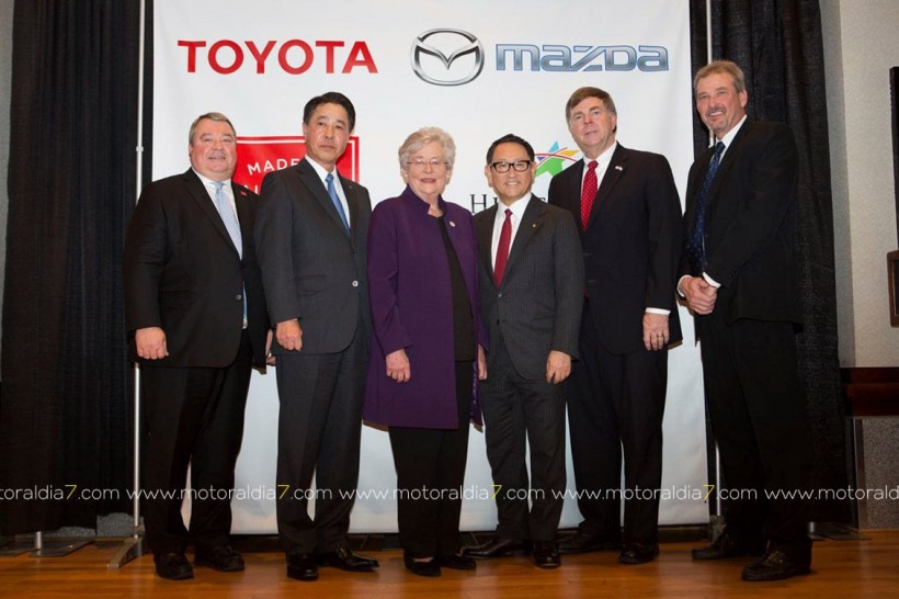 Mazda y Toyota trabajarán juntos en Alabama