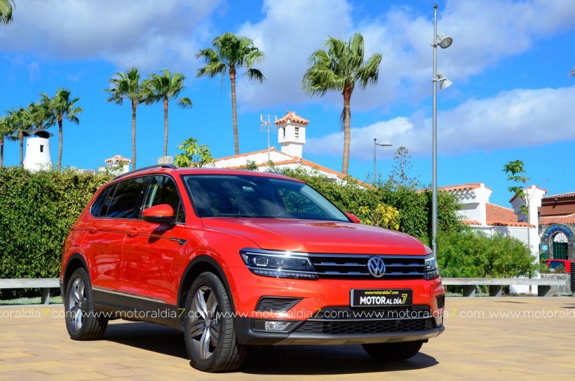 El Tiguan de siete plazas