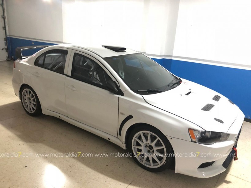 Así es el Evo X R4 de Vicente Bolaños