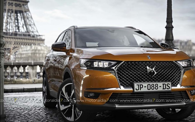 DS 7 CROSSBACK, protagonista en Paris