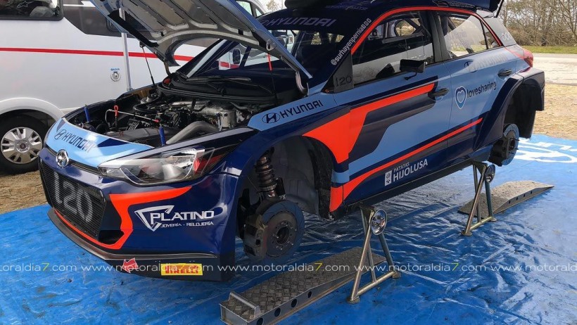 Primeras pruebas del nuevo Hyundai i20 R5