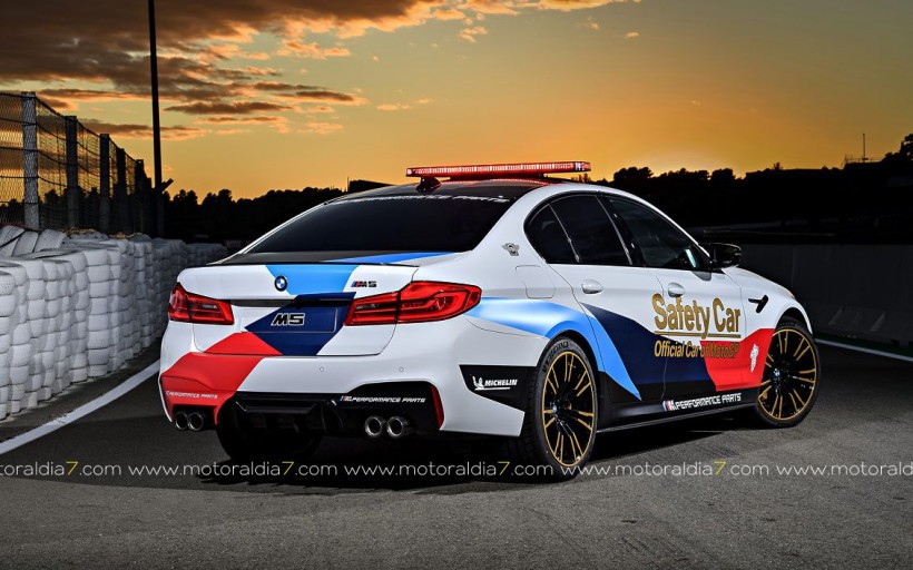 El nuevo BMW M5 Safety Car de Moto GP