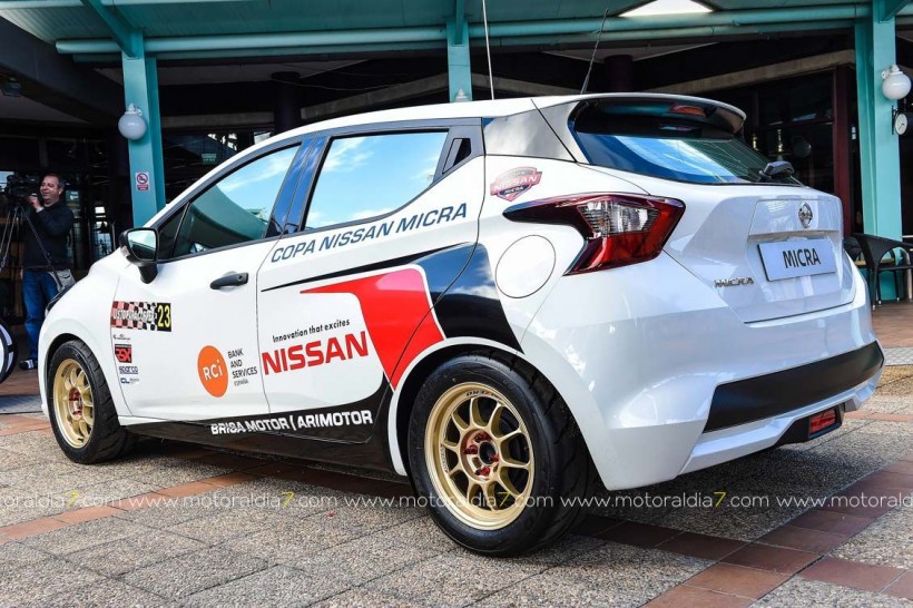 Prueba del Nissan Micra de la Copa