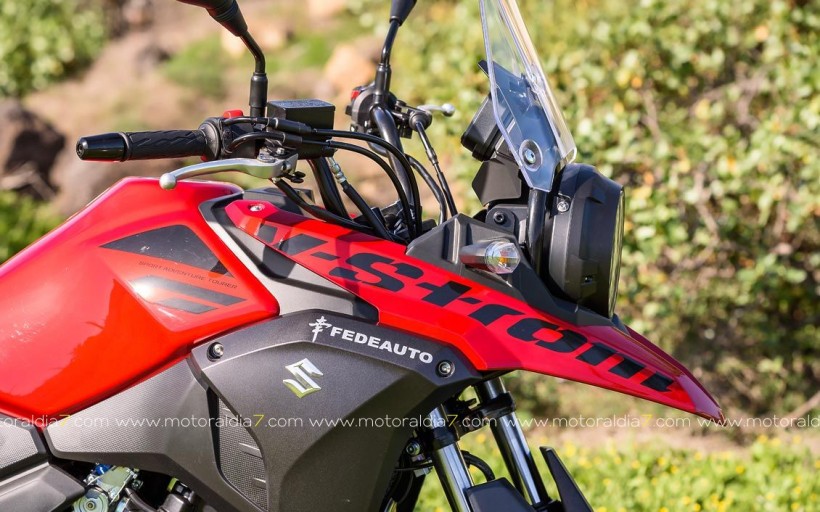 La pequeña de la familia V-Strom