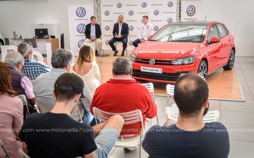 Acuerdo por dos años de Raúl Capdevila con Volkswagen Canarias