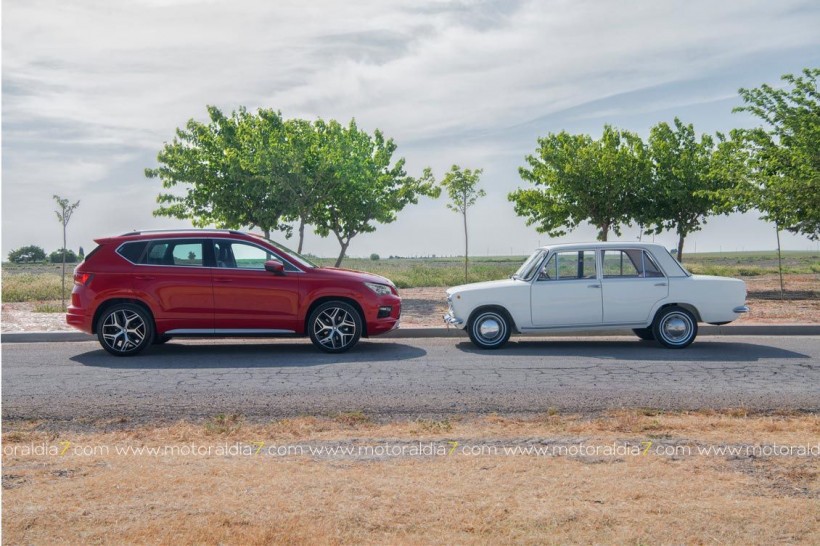 SEAT 124 y Ateca, la evolución del automóvil en 50 años