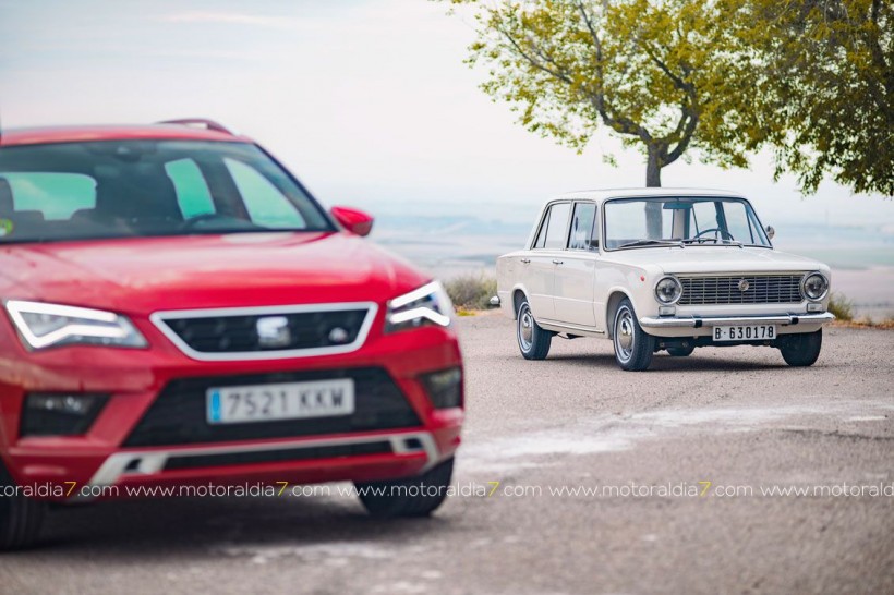 SEAT 124 y Ateca, la evolución del automóvil en 50 años