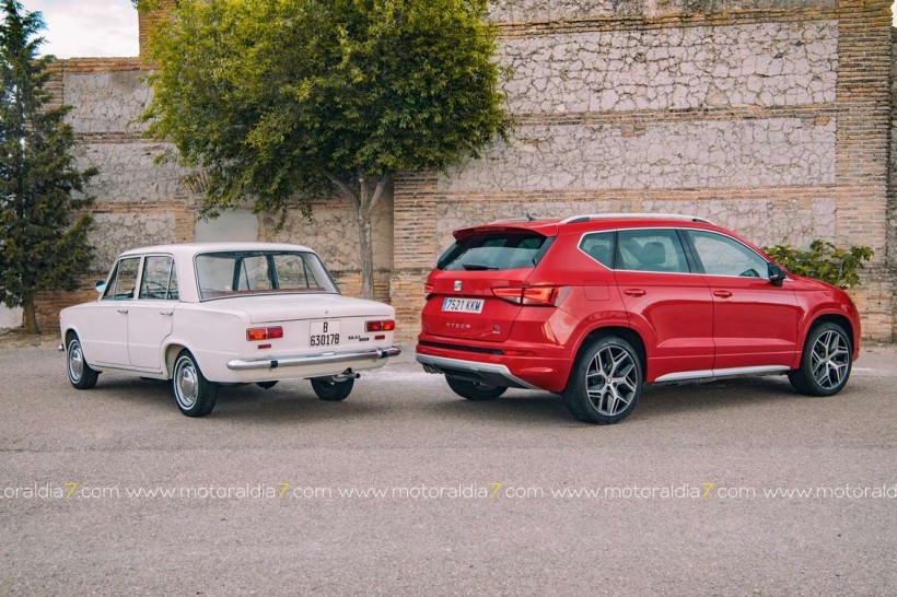 SEAT 124 y Ateca, la evolución del automóvil en 50 años