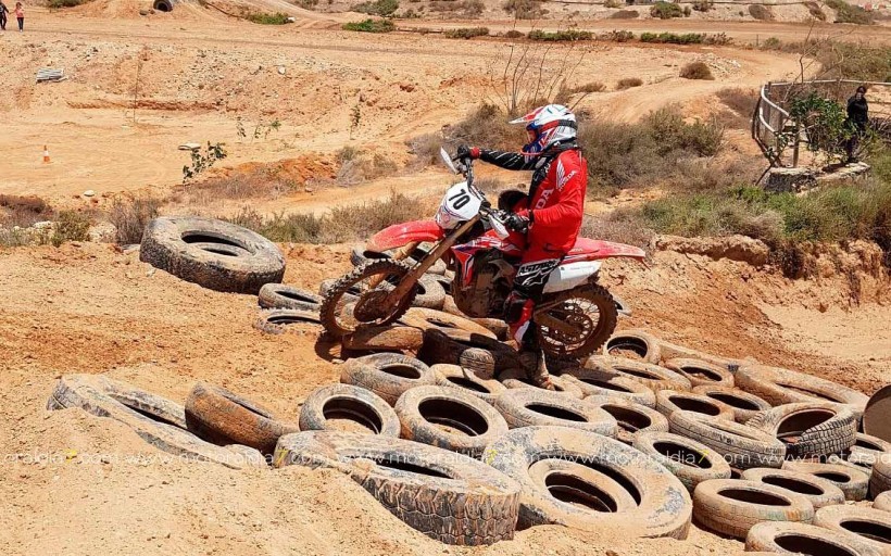 Segundo asalto del equipo Honda Canarias en el Enduro Isla de Fuerteventura.