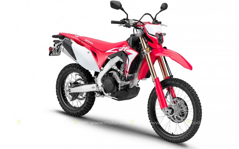 Honda sorprende con su gama offroad 2019 y la CRF450L