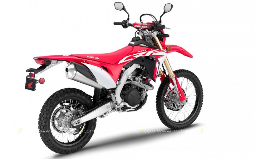 Honda sorprende con su gama offroad 2019 y la CRF450L