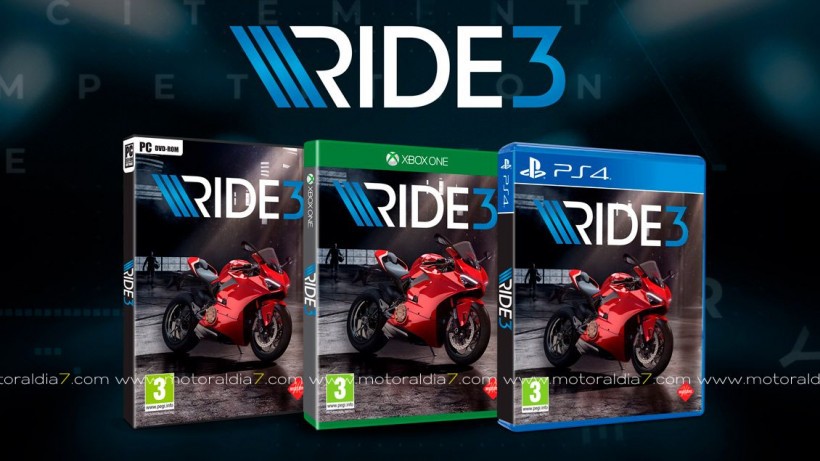 Ducati Panigale V4 protagonista del videojuego RIDE 3
