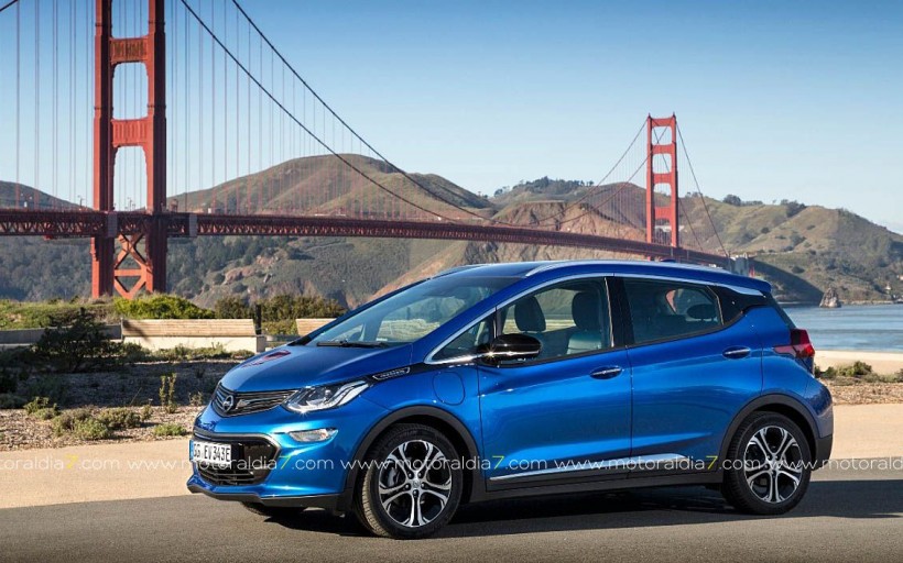El coche eléctrico Opel Ampera-e