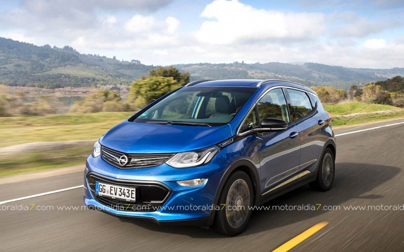 El coche eléctrico Opel Ampera-e