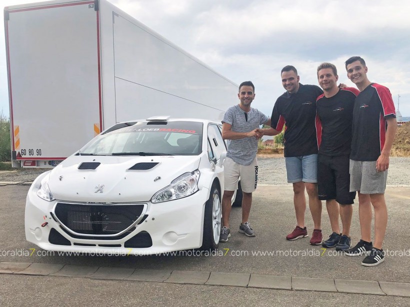 Un Peugeot 208 T16 R5 de Sébastien Loeb Racing para Adrián García