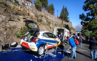  Día de pruebas y sustos en el Rally Islas Canarias