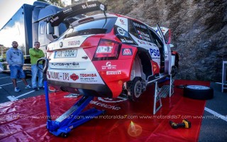  Día de pruebas y sustos en el Rally Islas Canarias