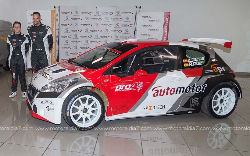 Presentado el 208 T16 R5 de Adrián García