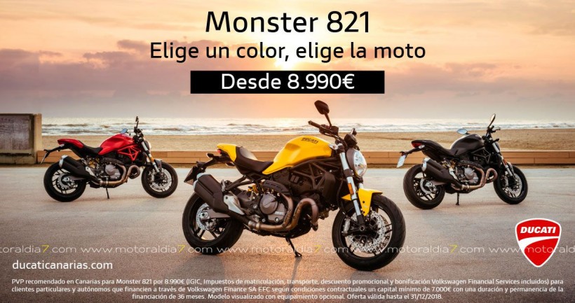 Ducati Monster 821, un sueño al alcance de todas las manos