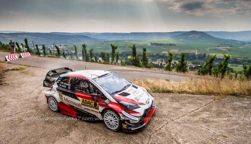 Ott Tänak, intratable con el Toyota Yaris WRC