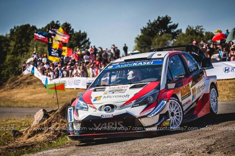 Ott Tänak, intratable con el Toyota Yaris WRC