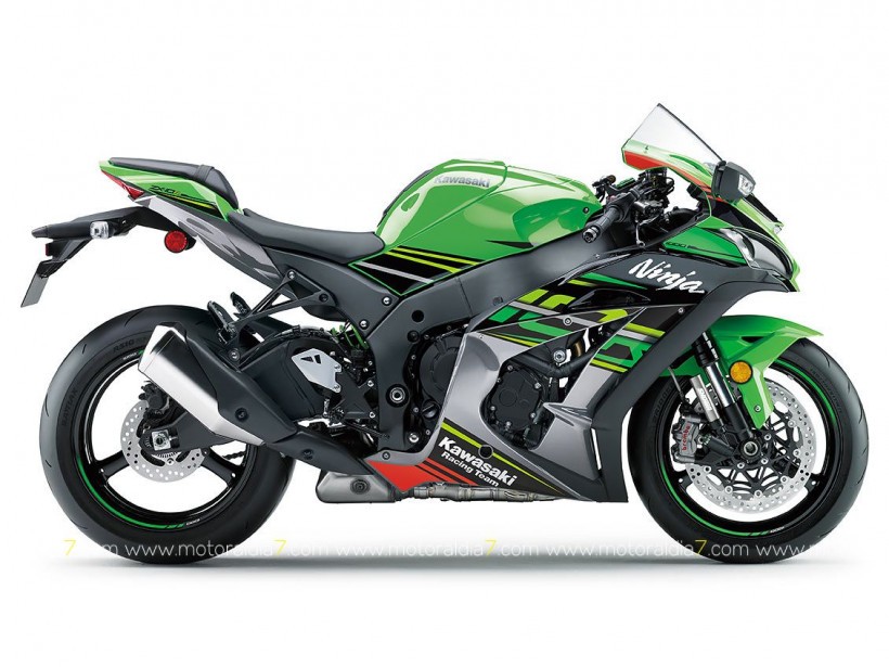 Ninja ZX-10R de 2019 ofrece más potencia y par