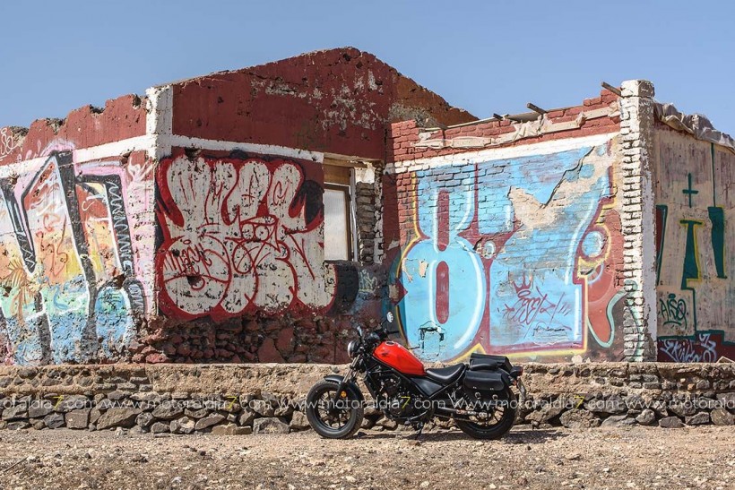 La Honda Rebel enamora en Canarias