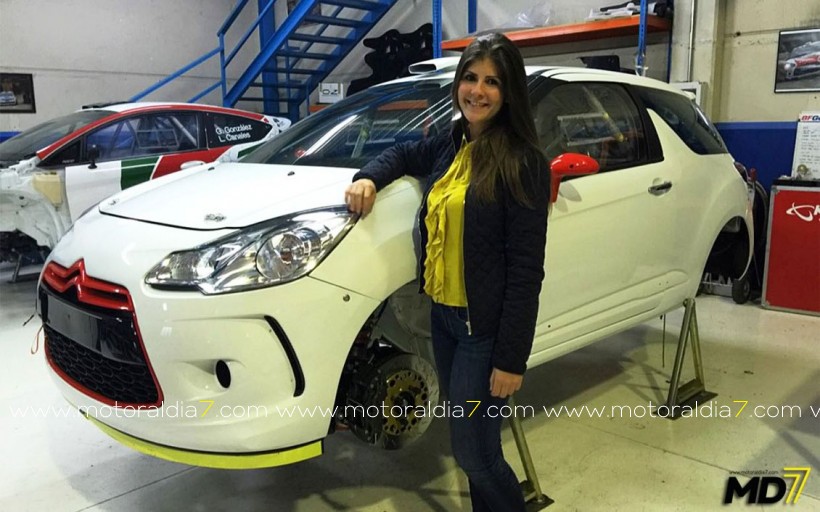 Falcón y Peñate en un Citroën DS3 R3T