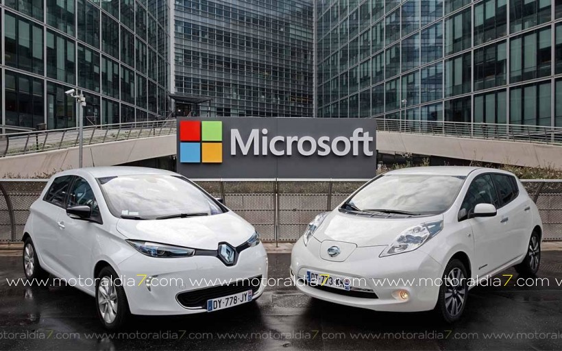 Dos grandes se unen, Renault-Nissan y Microsoft