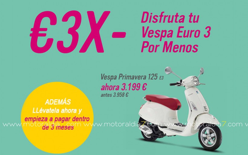 Campaña de Liquidación Vespa Primavera 125 E3