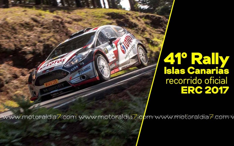 41º Rally Islas Canarias | Recorrido 2017
