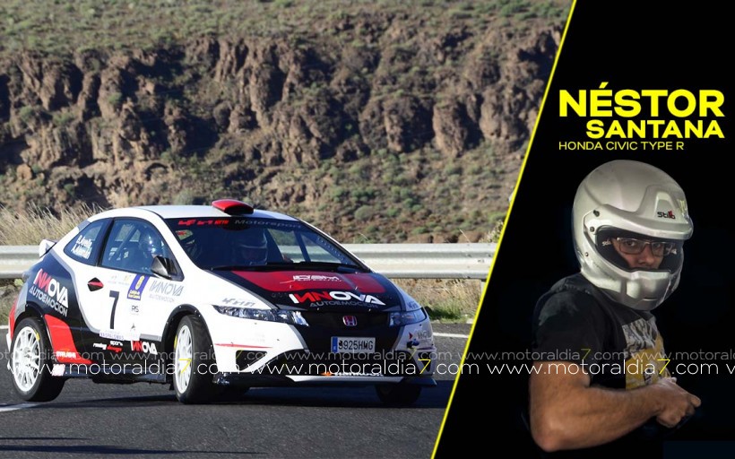 Néstor Santana pilotará el Honda Civic Type R de Avella