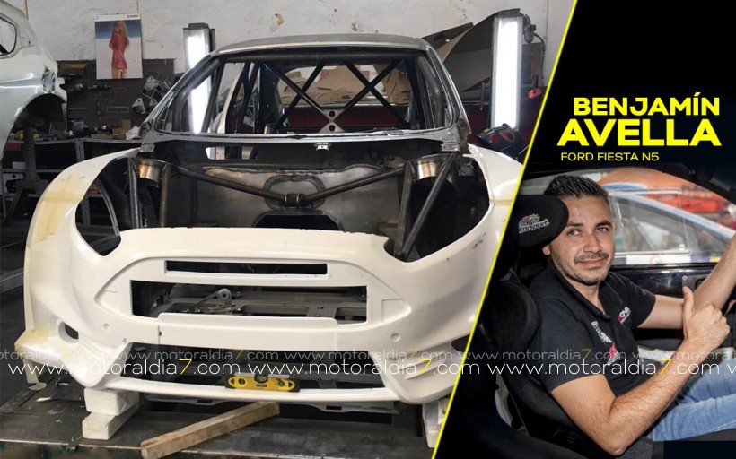 Un Ford Fiesta N5 para Benjamín Avella