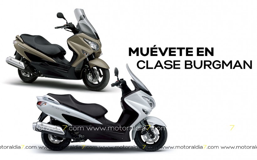 Muévete en Clase Burgman por 3.999€