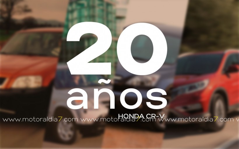 CR-V, el más vendido de Honda, cumple 20 años