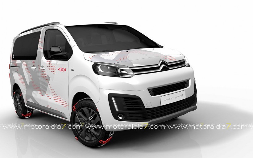 Citroën SpaceTourer 4x4 Ë, un concept car inédito