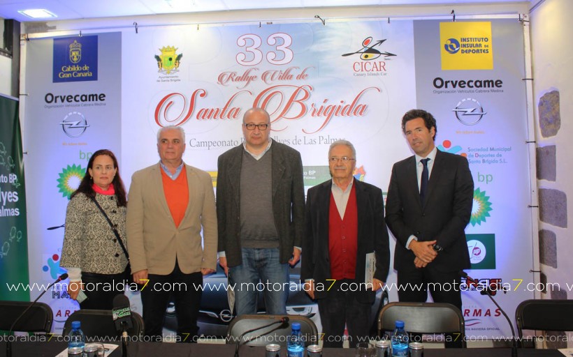 Presentado el Rally Santa Brígida