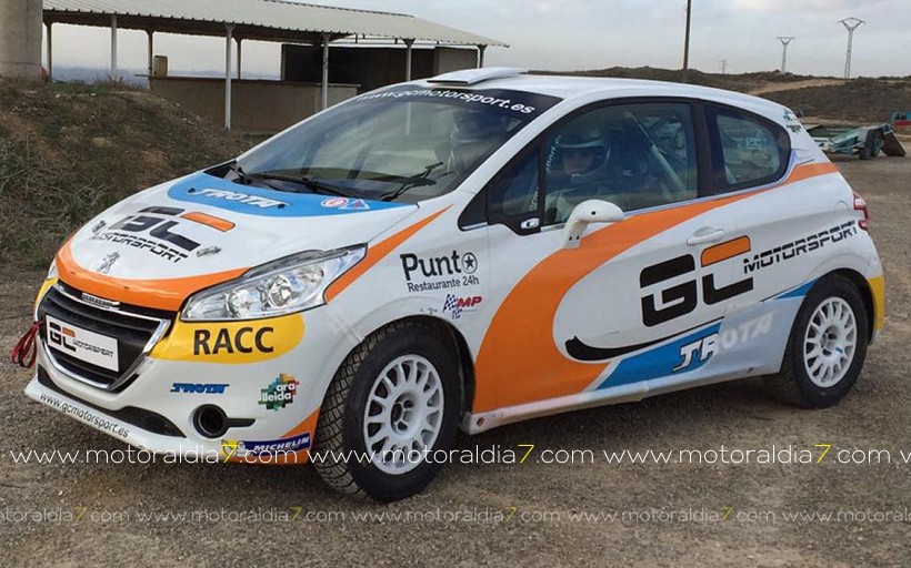Marcos González al FIA European Rally Championship