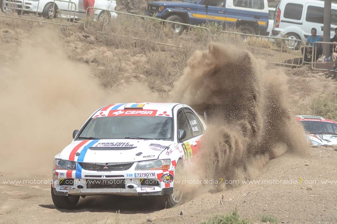 Tacoronte y Sáez, intratables con el Mitsubishi