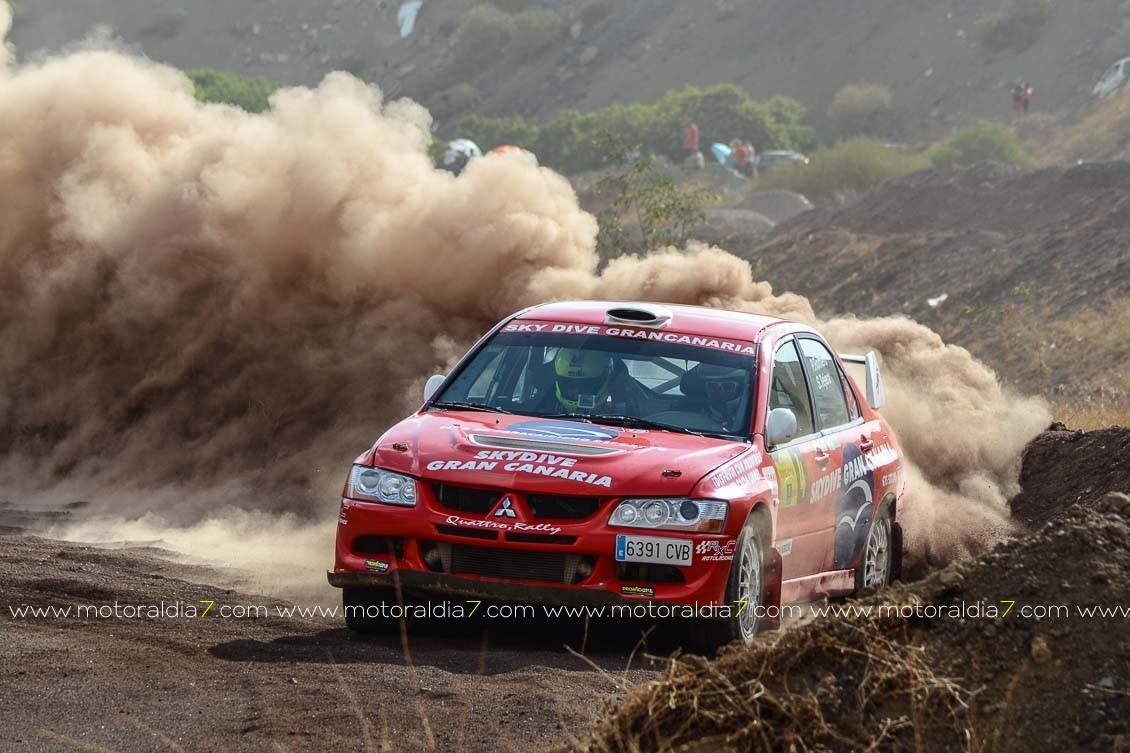 Tacoronte y Sáez, intratables con el Mitsubishi