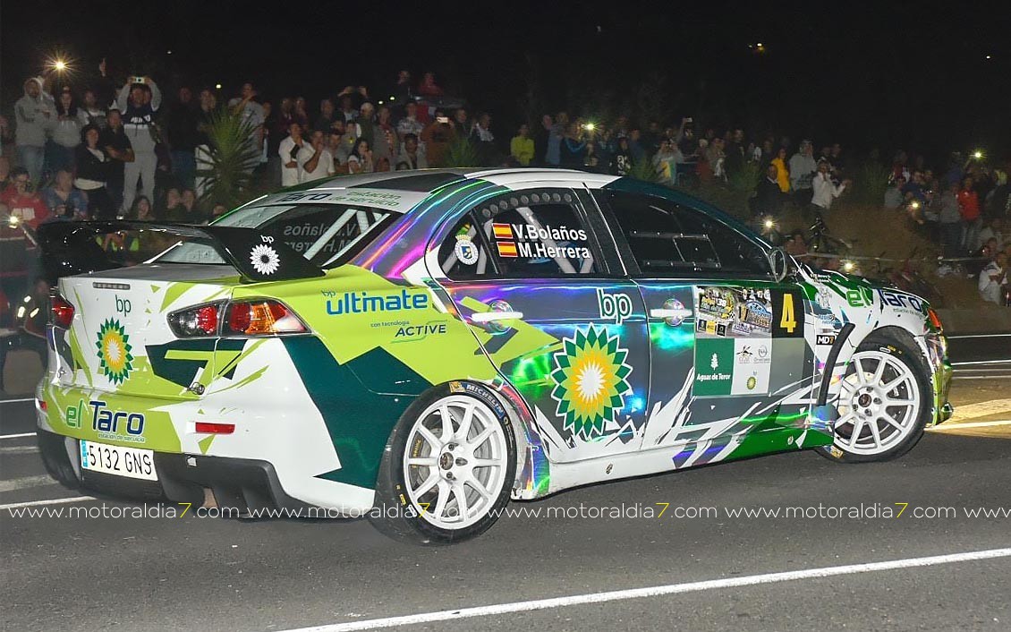 Ponce y Larrodé primeros líderes en el Rally de Teror