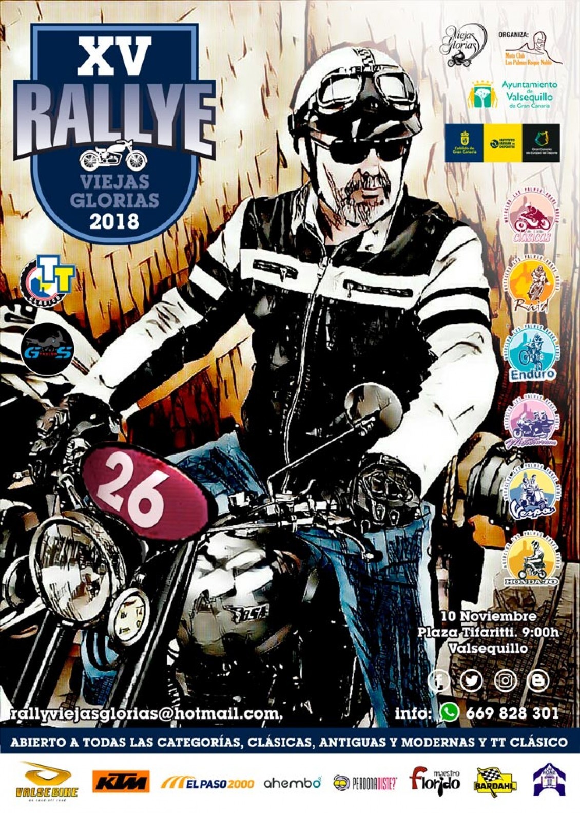 XV Rally Viejas Glorias 2018