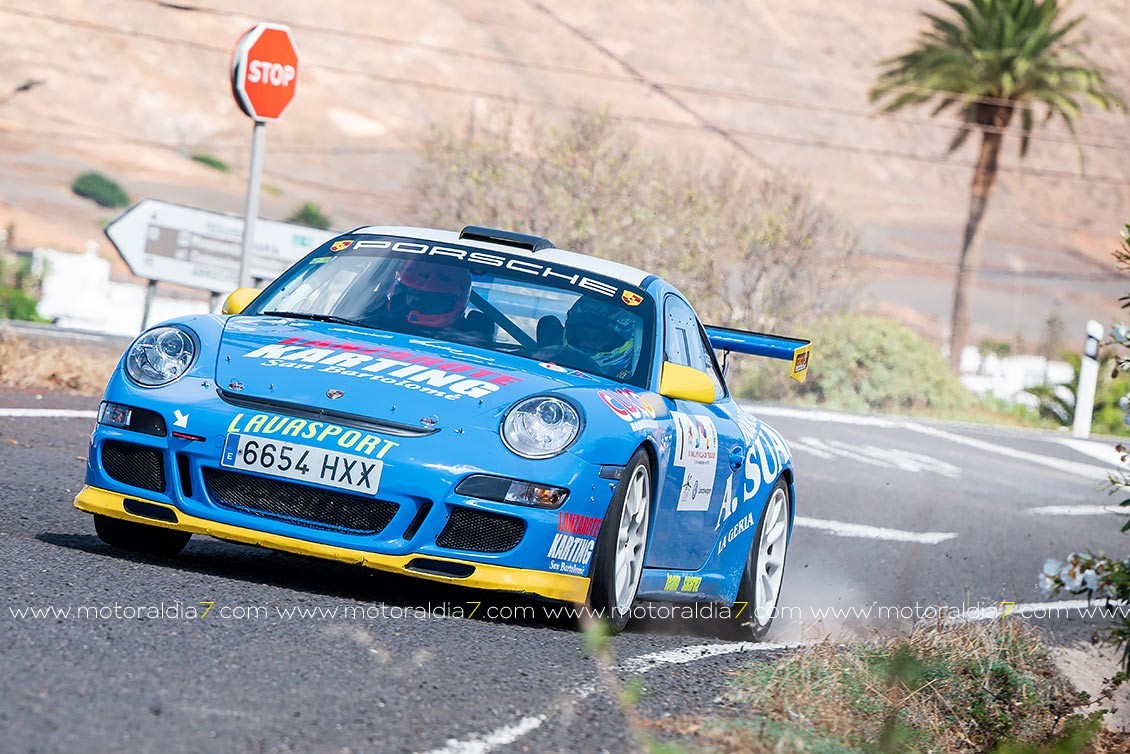 El Rally Tías Yaiza va subiendo de nivel