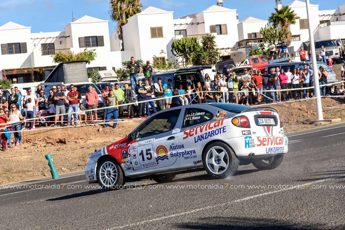 Cambios en el rutómetro del Rally Orvecame Isla de Lanzarote