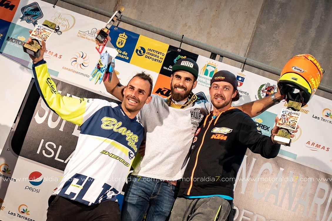 El mundialista Joan Pau se impuso en el Super Enduro Gran Canaria.