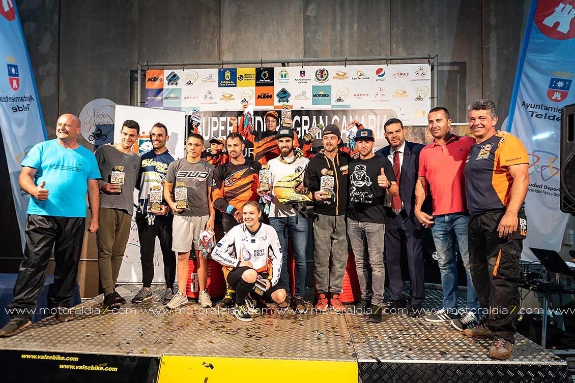 El mundialista Joan Pau se impuso en el Super Enduro Gran Canaria.