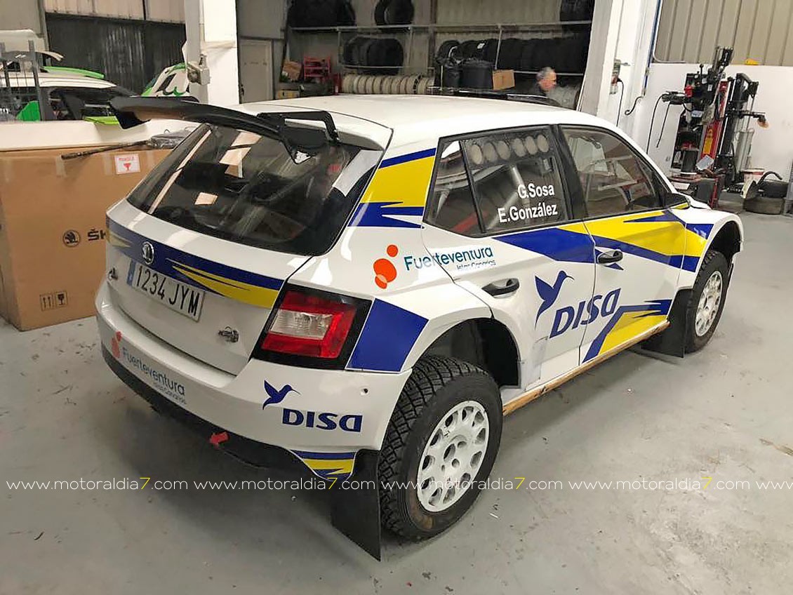 Gustavo Sosa prueba un SKODA Fabia R5