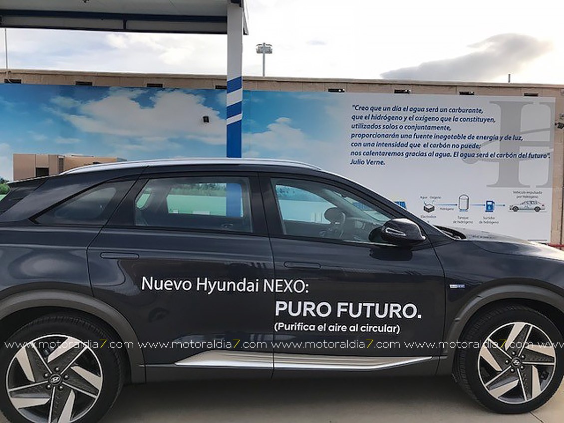 Hyundai NEXO, el primer vehículo eléctrico de pila de combustible matriculado en España