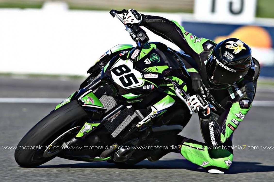 Abián Santana, primer canario campeón de Europa de Motociclismo